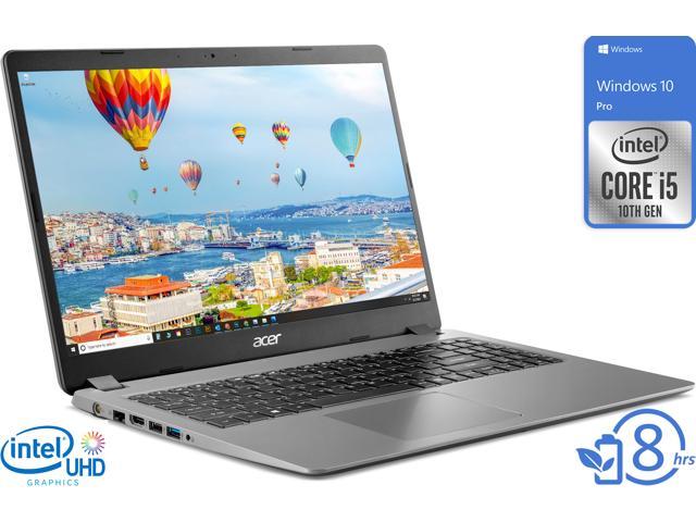Acer Aspire 3 Notebook, 15.6" FHD Display, Intel Core i5-1035G1 Upto 3.6GHz, 12GB RAM, 512GB NVMe SSD, HDMI, Card Reader, Wi-Fi, Bluetooth, Windows 10 Pro