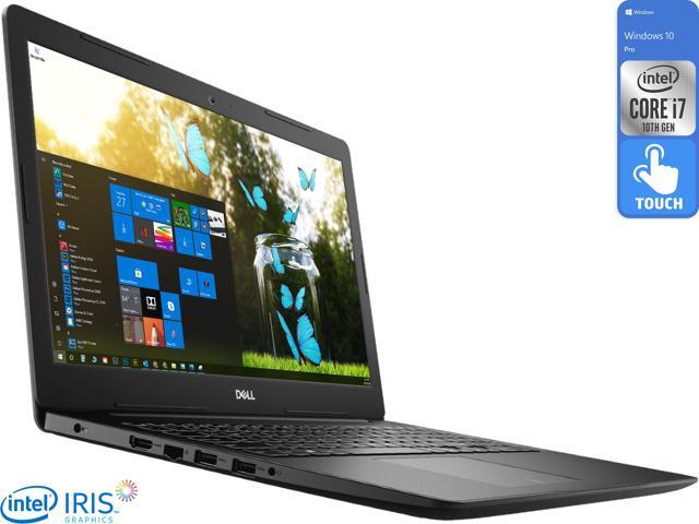 Dell 3593 Notebook, 15.6" HD Touch Display, Intel Core i7-1065G7 Upto 3.9GHz, 16GB RAM, 512GB NVMe SSD, HDMI, Card Reader, Wi-Fi, Bluetooth, Windows 10 Pro S