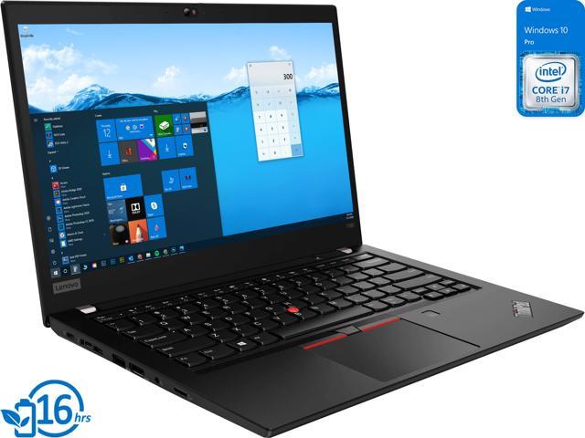 Lenovo ThinkPad T490 Notebook, 14" IPS QHD Display, Intel Core i7-8665U Upto 4.8GHz, 48GB RAM, 1TB NVMe SSD, HDMI, DisplayPort via USB-C, Wi-Fi, Bluetooth, Windows 10 Pro (20N2S3H300)