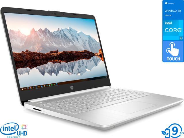 HP 14 Notebook, 14" HD Touch Display, Intel Core i3-1115G4 Upto 4.1GHz, 8GB RAM, 256GB NVMe SSD, HDMI, Wi-Fi, Bluetooth, Windows 10 Home S (420X5UA)
