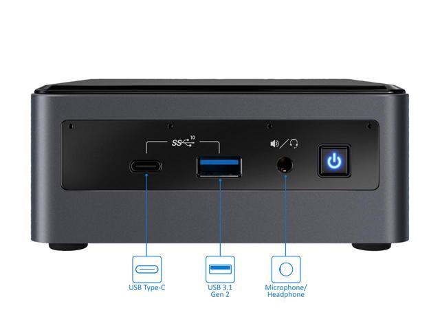 Intel NUC10i7FNHN Mini PC, Intel Core i7-10710U Upto 4.7GHz, 32GB