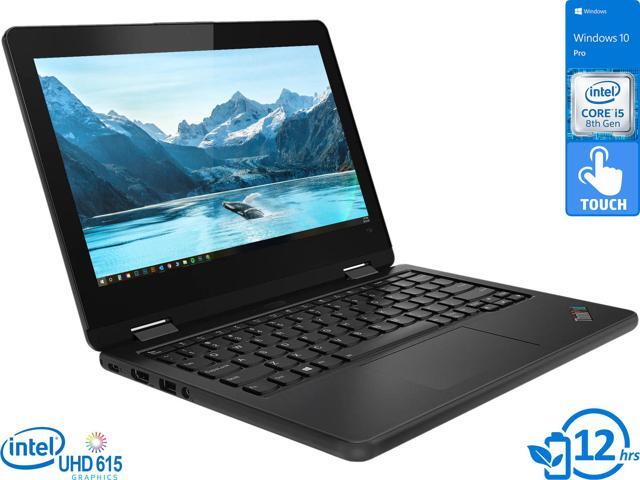 Lenovo ThinkPad 11e Yoga Gen 6 2-in-1, 11.6" IPS HD Touch Display, Intel Core i5-8200Y Upto 3.9GHz, 8GB RAM, 512GB NVMe SSD, HDMI, DisplayPort via USB-C, Wi-Fi, Bluetooth, Windows 10 Pro