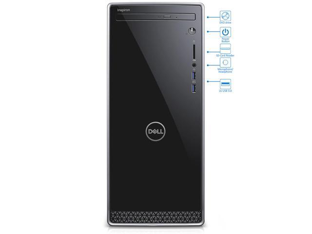 Refurbished: Dell Inspiron 3670 Desktop, Intel 6-Core i7-8700 Upto