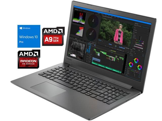 Lenovo IdeaPad 130 Laptop, 15.6" HD Display, AMD A9-9425 Upto 3.70GHz, 4GB RAM, 256GB SSD, DVDRW, HDMI, Card Reader, Wi-Fi, Bluetooth, Windows 10 Pro