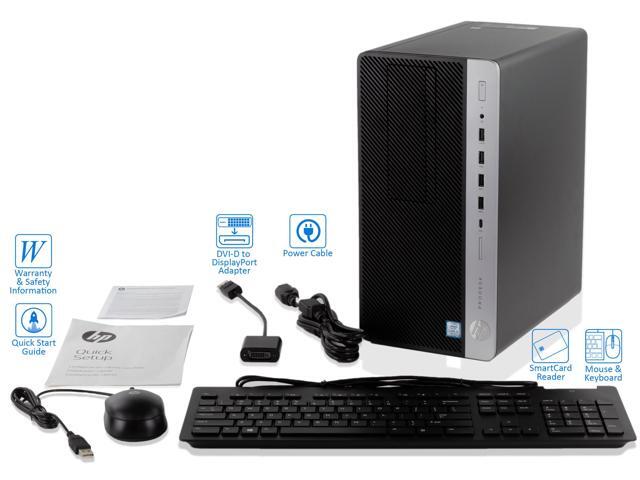HP ProDesk 600 G3 Desktop, Intel Dual-Core i3-7100 3.9GHz, 16GB RAM ...