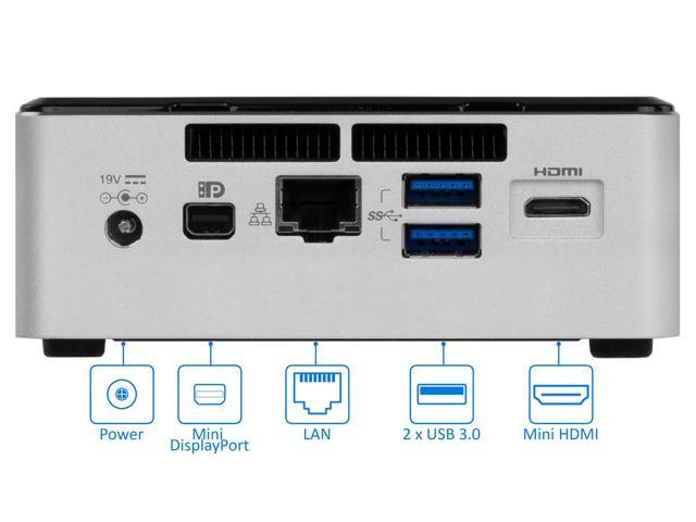 Intel Nuc5i3ryh Mini Pc Intel Core I3 5005u 20ghz 8gb Ram 256gb Ssd 5931