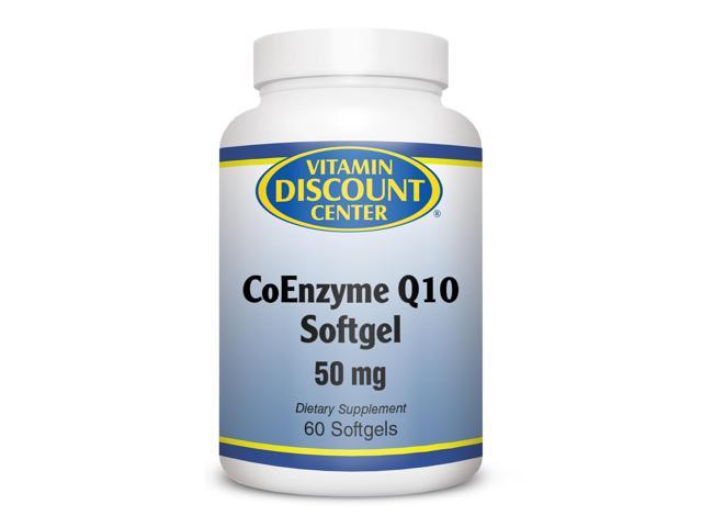 CoEnzyme Q10 50mg by Vitamin Discount Center - 60 Softgels COQ10 ...
