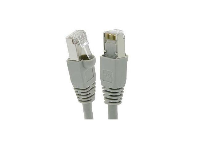 Fuji Labs 3Ft Cat5E UTP Ethernet Network Booted Cable Gray