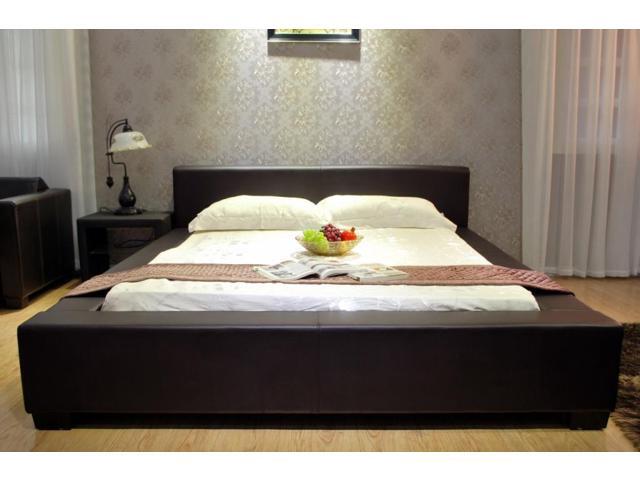 Greatime B1142 Cal King Black Platform Bed Newegg