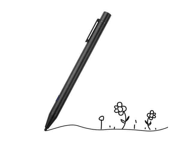 Stylus Black White Red Alloy Pen Drawing Design Tablet and Mobile Phone Universal Color : Black 