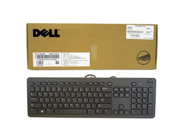 NEW Genuine Dell Black Slim Quiet USB Keyboard Wired - 53RMH - Newegg.com