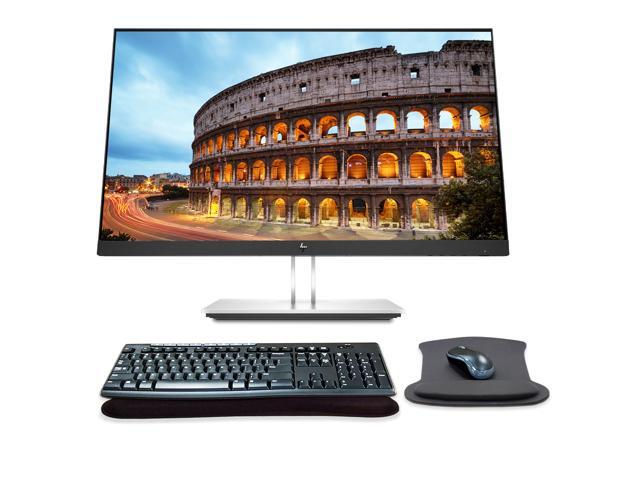 HP EliteDisplay E24q G4 24 Inch QHD IPS LED-Backlit LCD Monitor Bundle ...