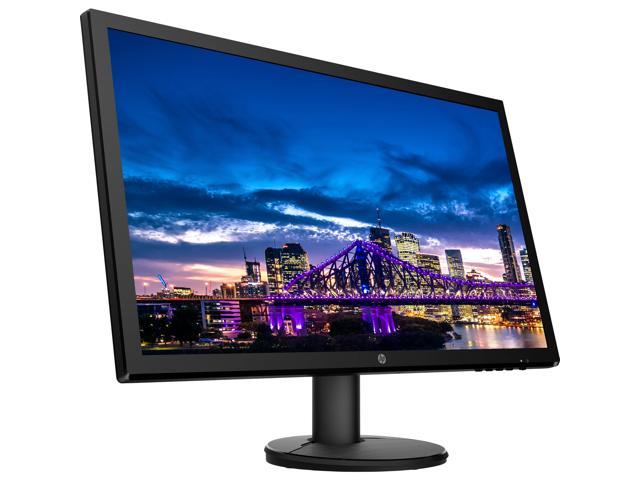 HP V24 24 inch TN Full HD 1920 x 1080 LED Backlit LCD Monitor 2-Pack ...