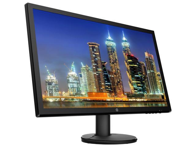 HP V24 24 inch TN Full HD 1920 x 1080 LED Backlit LCD Monitor 2-Pack ...