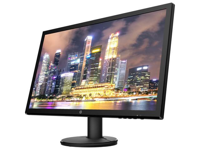 HP V24 24 inch TN Full HD 1920 x 1080 LED Backlit LCD Monitor 2-Pack ...