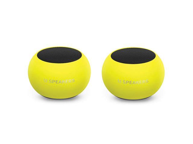 Fashionit U Speakers Micro Glam Portable Wireless Bluetooth Speaker with Built-in Microphone & Selfie Remote Control - Ideal for Travel, Home, 