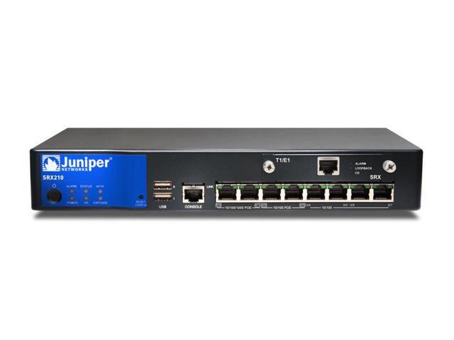 Juniper SRX210HE2-POE SRX210 Services Gateway Power Over Ethernet ...