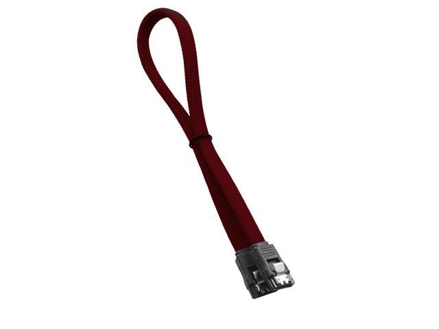 CableMod® ModMesh™ SATA 3 Cable (6Gb/s) 30cm - BLOOD RED