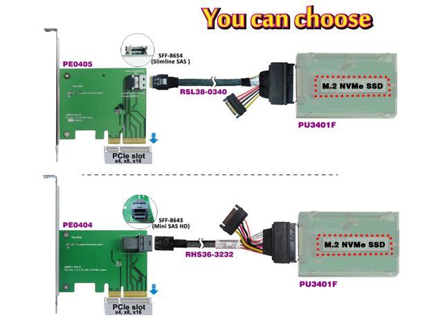 Innocard PCIe X4 To M 2 NVMe Converter Kit PCIe Gen3 4 Lanes To Mini