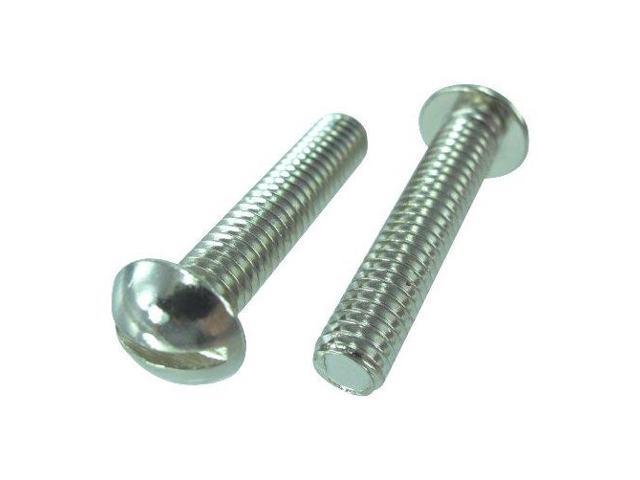 round head slotted machine screws