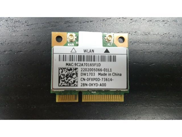 Used Like New Dw1703 Dell Inspiron One 2330 Wireless Fxp0d B G N Bluetooth Ar5b225 Pcie Half Newegg Com