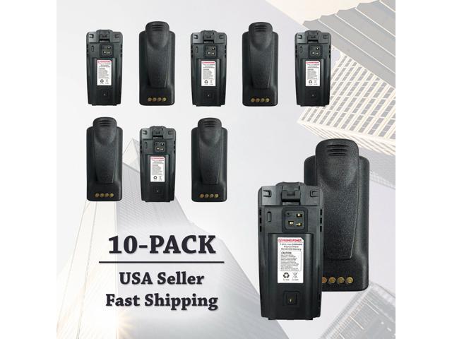 10 x Replacement for Motorola RLN6305 RLN6308 2000mAh Battery for CP110 RDU2080 