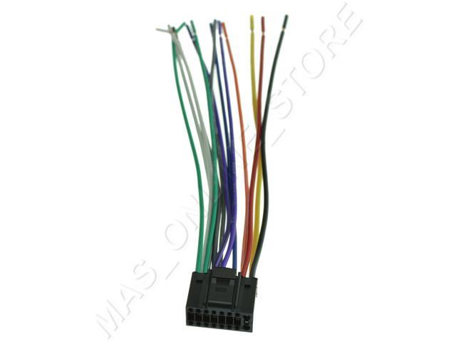 WIRE HARNESS & MIC FOR JVC KWV41BT KW-V41BT *SHIPS TODAY* 