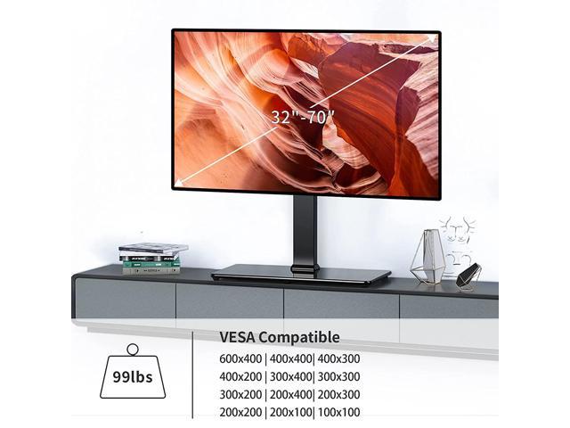 Details about   Portable TV Tripod Floor Stand  Legs Foldable for 32"-70" TV VESA 600x400mm 