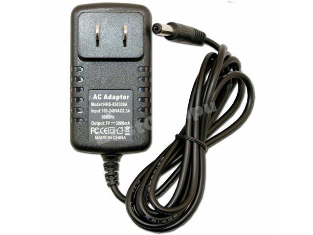 5V 2A AC/DC 5.5mm US Plug Power Supply Adapter Converter Tablet Charger PC Black 