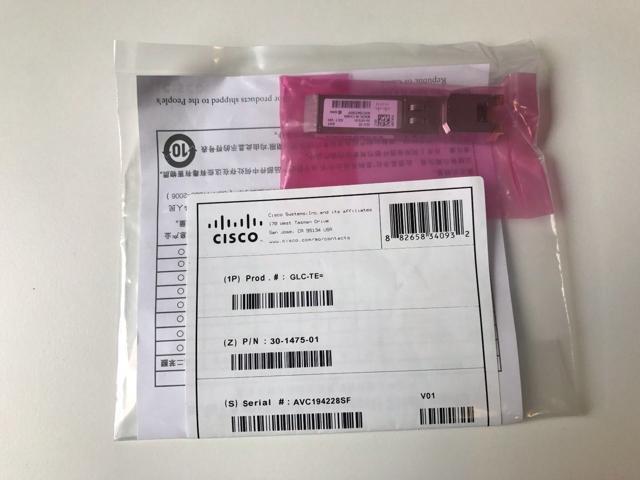 Oem Genuine Cisco Glc Te 1000base T Sfp Rj45 Transceiver Module Newegg Com