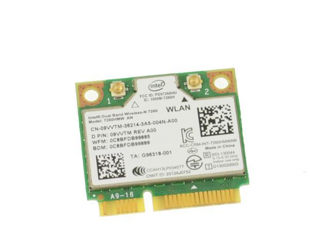 Genuine Intel Dual Band Wireless N 7260 7260hmw An Agn Bluetooth 4 0 Pcie Dell 9vvtm Newegg Com