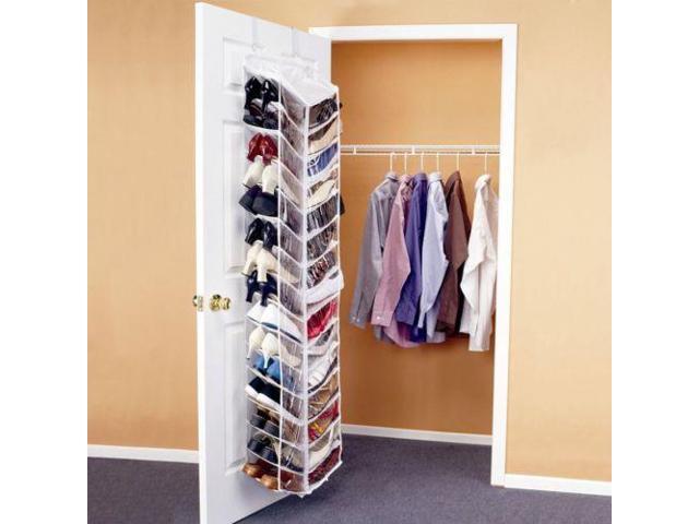 Shoes Away Hanging Shoe Organizer Over Door Storage System Closet Up Shoes Away Hanging Shoe Organizer Over Door Storage System Closet Up To 30 Pairs