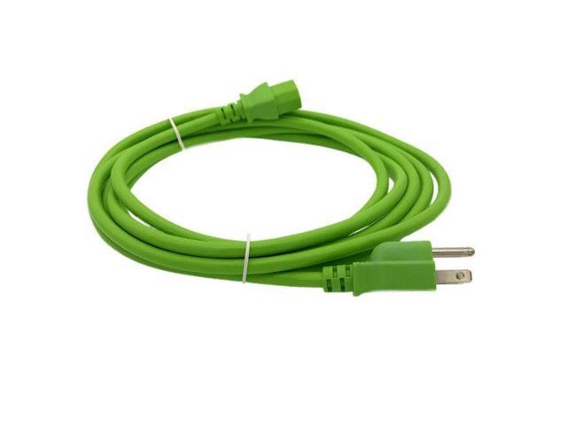 Green 10ft Color Code Ac Replacement Power Cable Cord For Samsung
