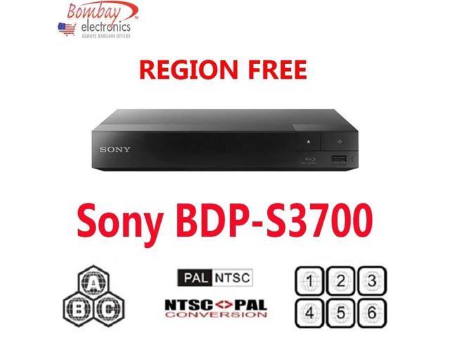 New Sony S3700 Region Free Blu Ray Player Multi Zone All Region Codefree Wi Fi Newegg Com