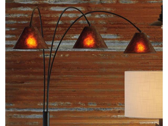 Ashley Furniture Signature Design L725049 Sharde Metal Arc Adjustable Floor Lamp Newegg Com