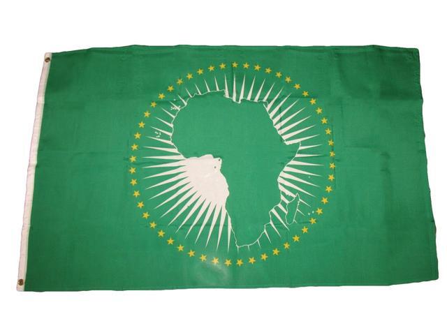 3x5 African Union Africa Countries United Black Power Flag 3 X5