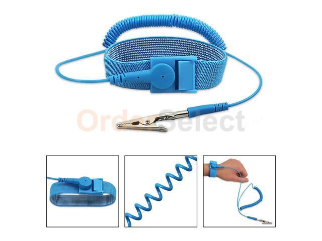 5PCS Brand Anti Static ESD Wrist Strap Discharge Band Grounding Prevent Static 