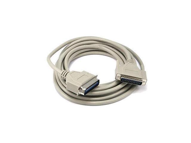 6ft IEEE 1284 Parallel DB25 DB-25 Male to CN36 Centronics Male M//M Printer Cable