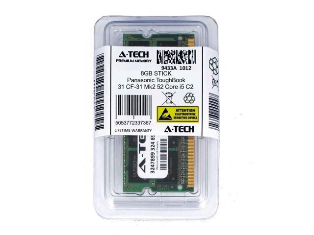 4GB SODIMM Panasonic ToughBook 52 Core i5 53 C1 C2 CF-19 CF-31 Ram Memory