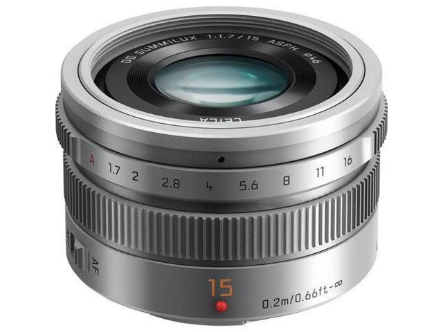 Panasonic LUMIX G Leica DG Summilux 15mm f/1.7 ASPH. Lens (Silver