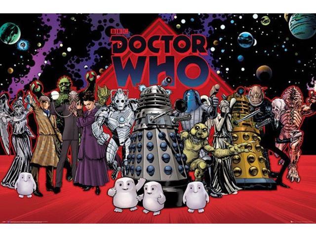 CHARACTER COLLAGE POSTER 24x36 DR WHO DOCTOR 52424