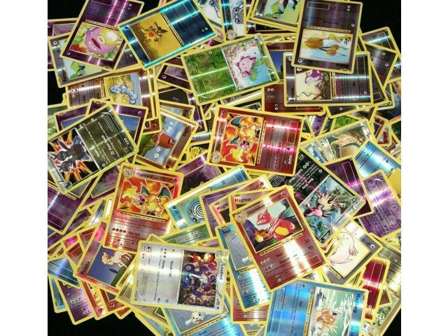 100 Pokemon Card Lot random pokemon card lot Rare and HOLO in every pack!!!! 