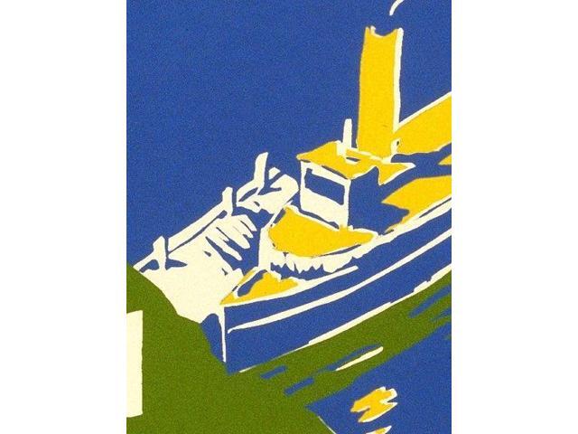 1930s WPA Long Island Sea Cliff Vintage Style Travel Poster 24x36