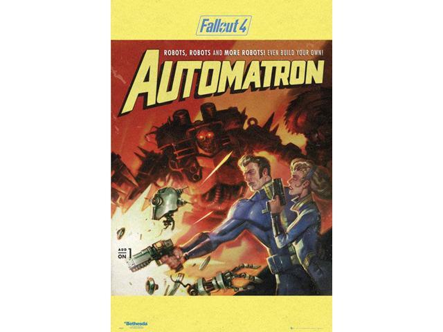 24x36 FALLOUT 4 POSTER NEW RELEASE STYLE rolled and shrink wrapped