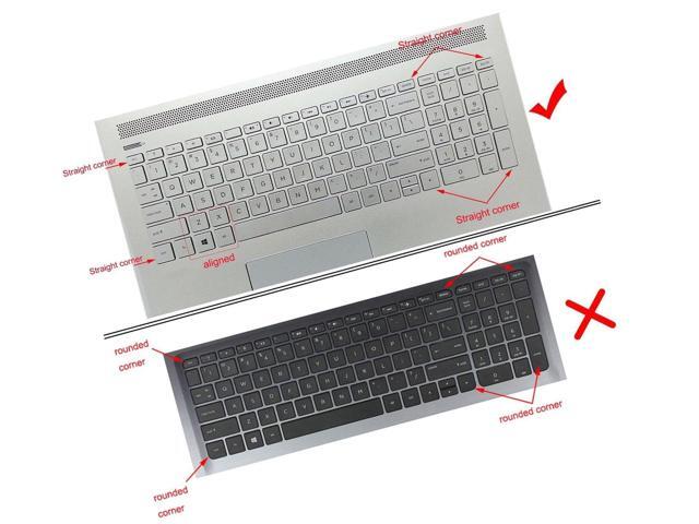 Silicone Keyboard Cover Skin for for 15.6/" HP Pavilion x360 15-br075nr Pavil...