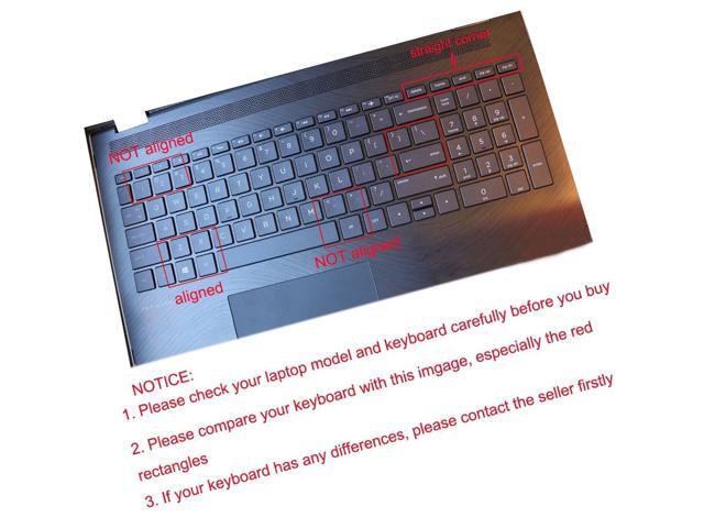 Silicone Keyboard Cover Skin for for 15.6/" HP Pavilion x360 15-br075nr Pavil...