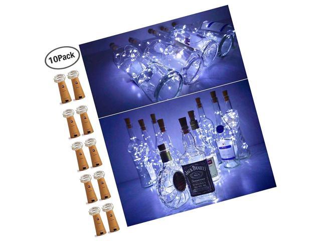 Ninight 1 11 20 Led Cork String Wine Bottle Fairy Mini Copp Free 2 Day Ship Neweggcom