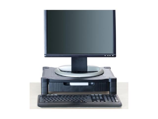 Monitor Stand Riser With Drawer Storage For Computer Laptop
