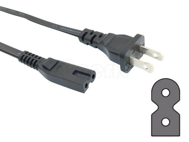 6ft 2 Prong Polarized Power Cord Cable For Sony Playstation 1 2