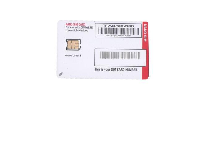 Tracfone Verizon 3G/ 4G LTE Activation SIM Card Kit - Standard/Micro/Nano - Newegg.com